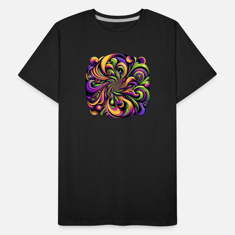 Vibrant Psychedelic Whirlpool