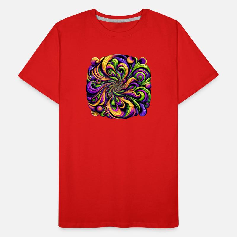 Vibrant Psychedelic Whirlpool