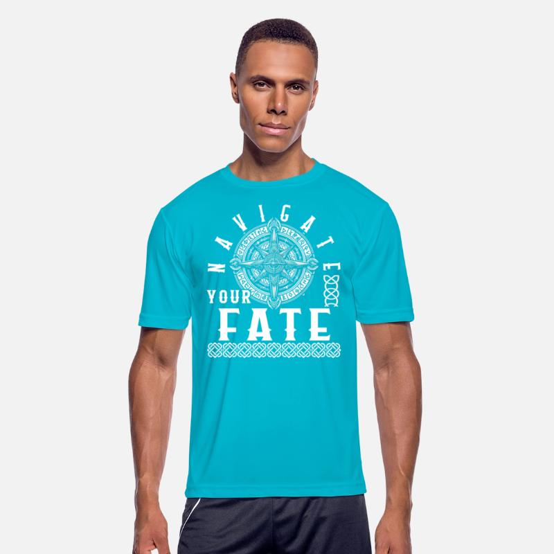 Viking Shirt, Navigate Your Fate Viking Compass