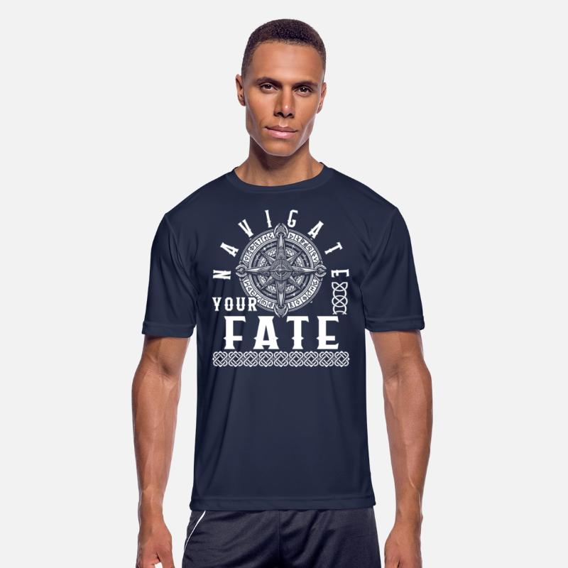 Viking Shirt, Navigate Your Fate Viking Compass