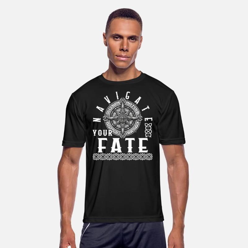 Viking Shirt, Navigate Your Fate Viking Compass