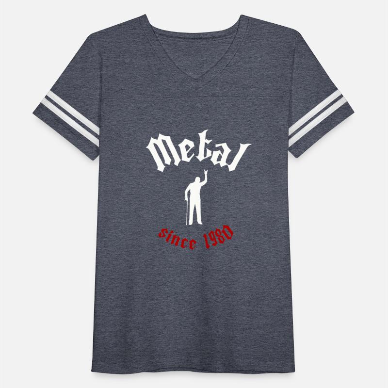 Vintage Metal T-Shirt: Grandpa with Slayer Gesture