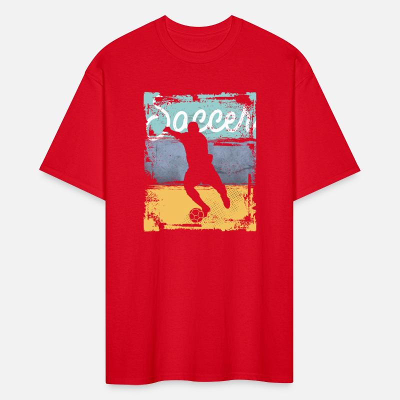 Vintage Soccer Player