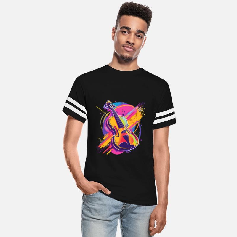 Violin Cartoon Style