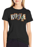 Money Hustle Graphic Tee - Black