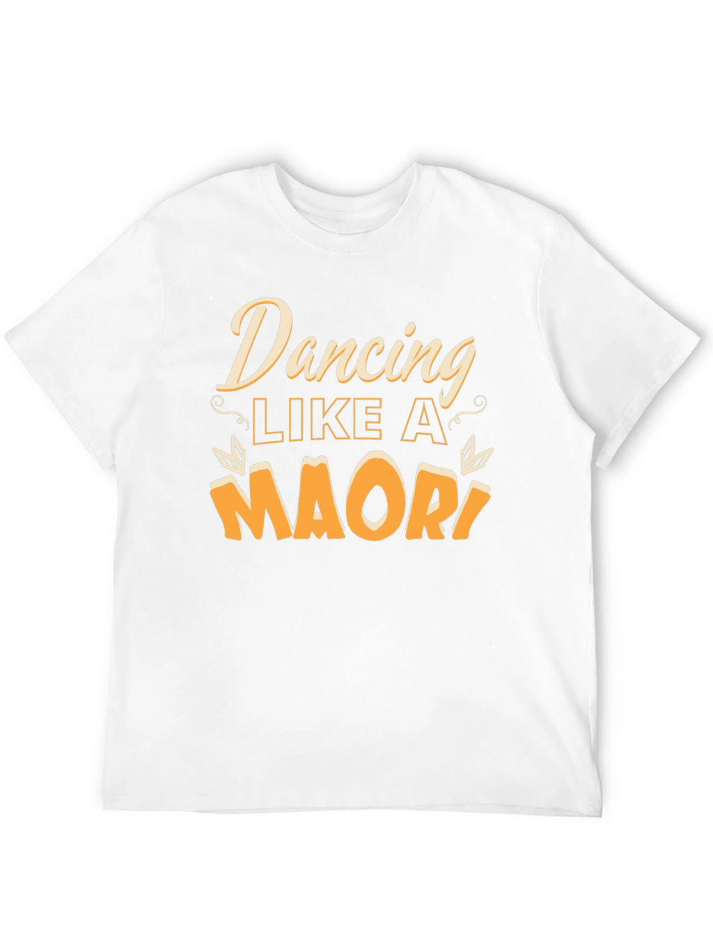 Dancing Like A Maori Black Graphic Tee