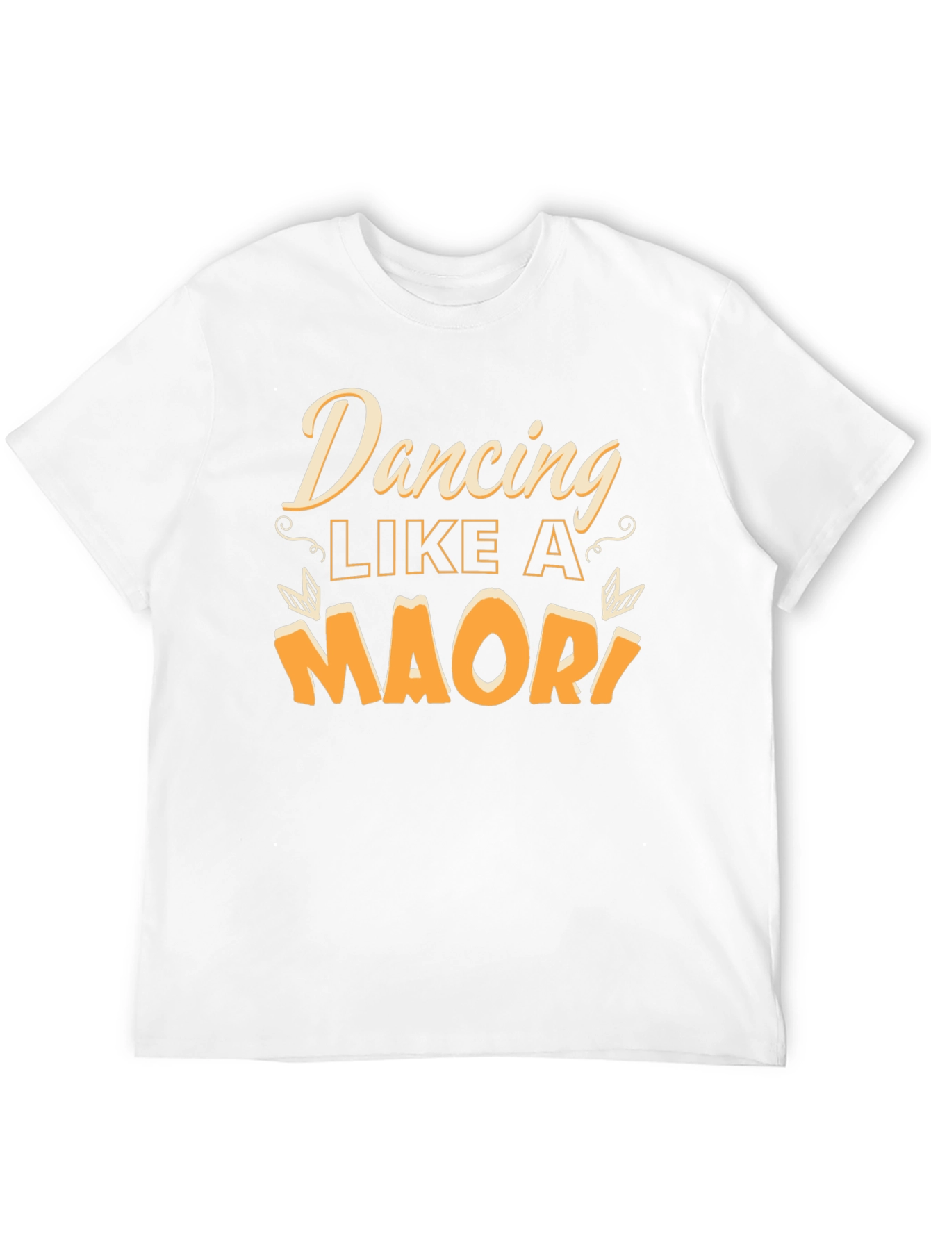 Dancing Like A Maori Black Graphic Tee