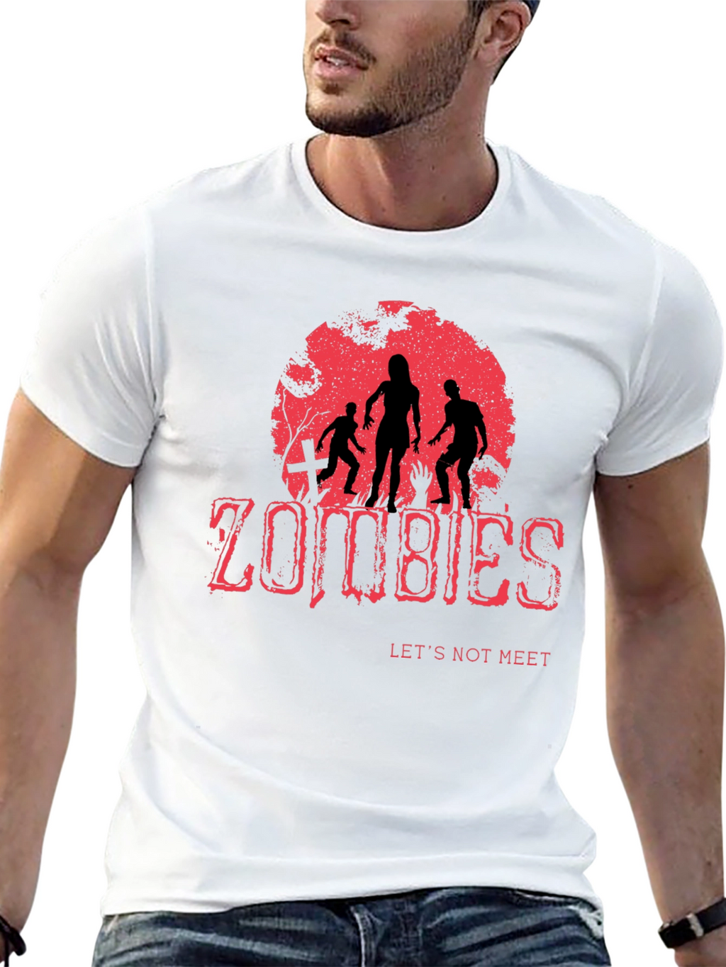 Zombies Lets Not Meet T-Shirt