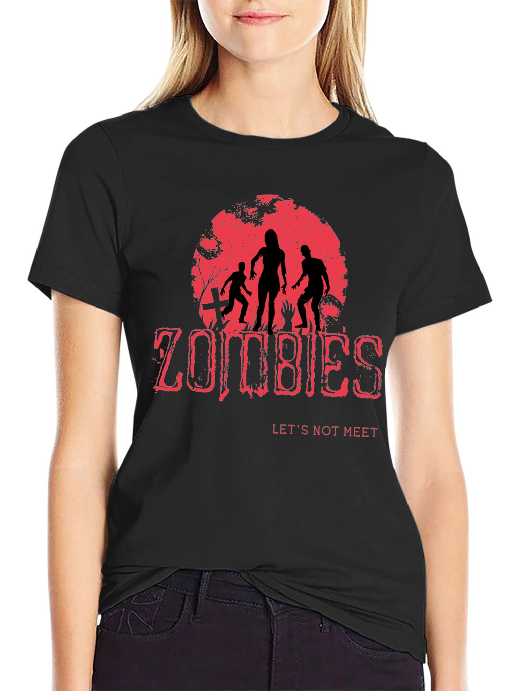 Zombies Lets Not Meet T-Shirt