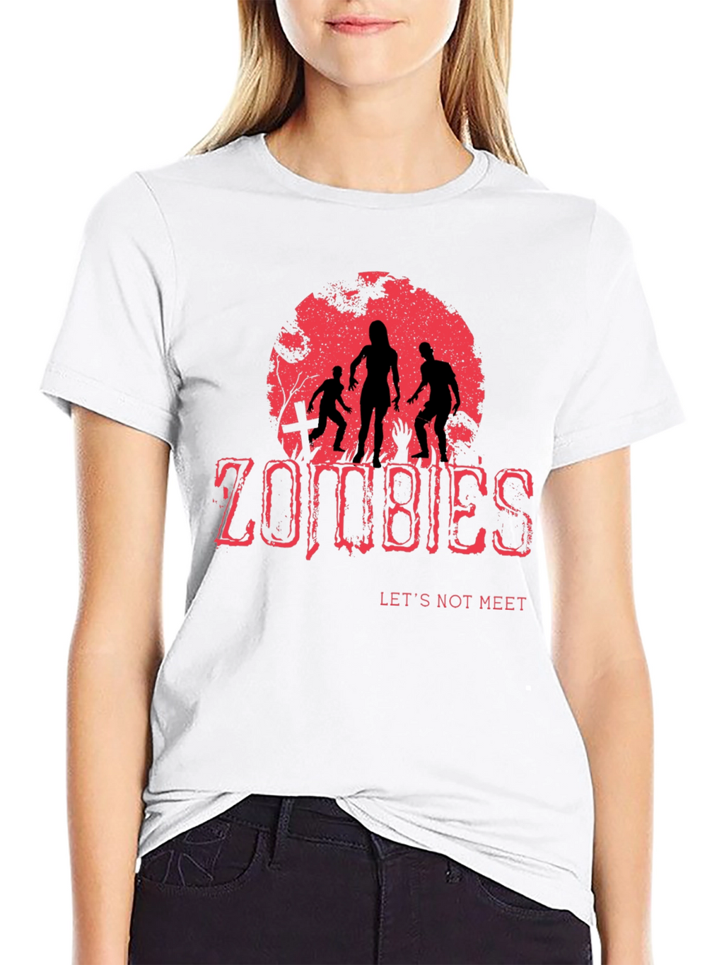 Zombies Lets Not Meet T-Shirt