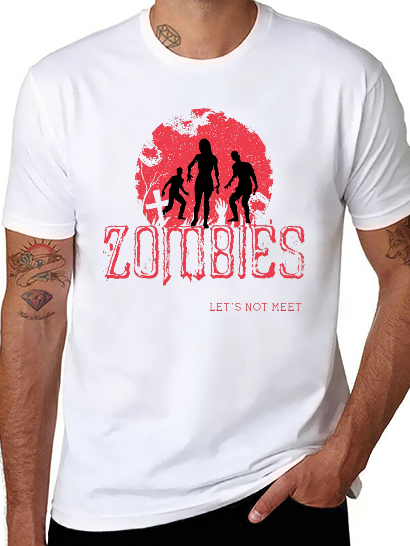 Zombies Lets Not Meet T-Shirt