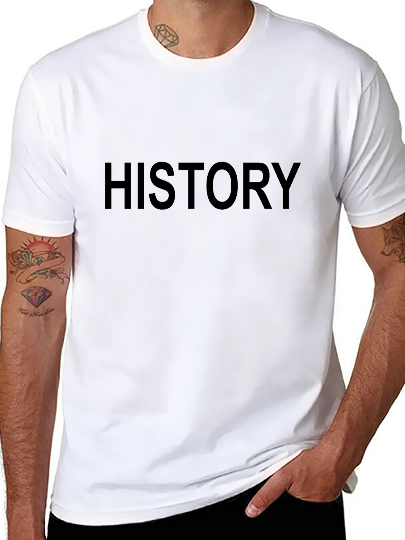 History Black T-Shirt