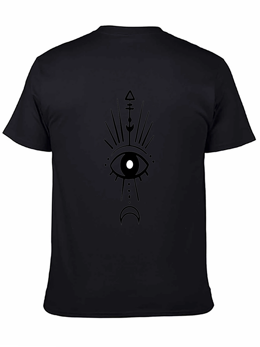 Mystic Eye Graphic Tee - Unisex Black T-Shirt