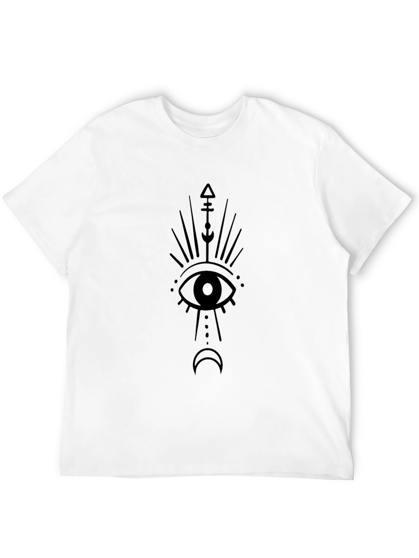 Mystic Eye Graphic Tee - Unisex Black T-Shirt
