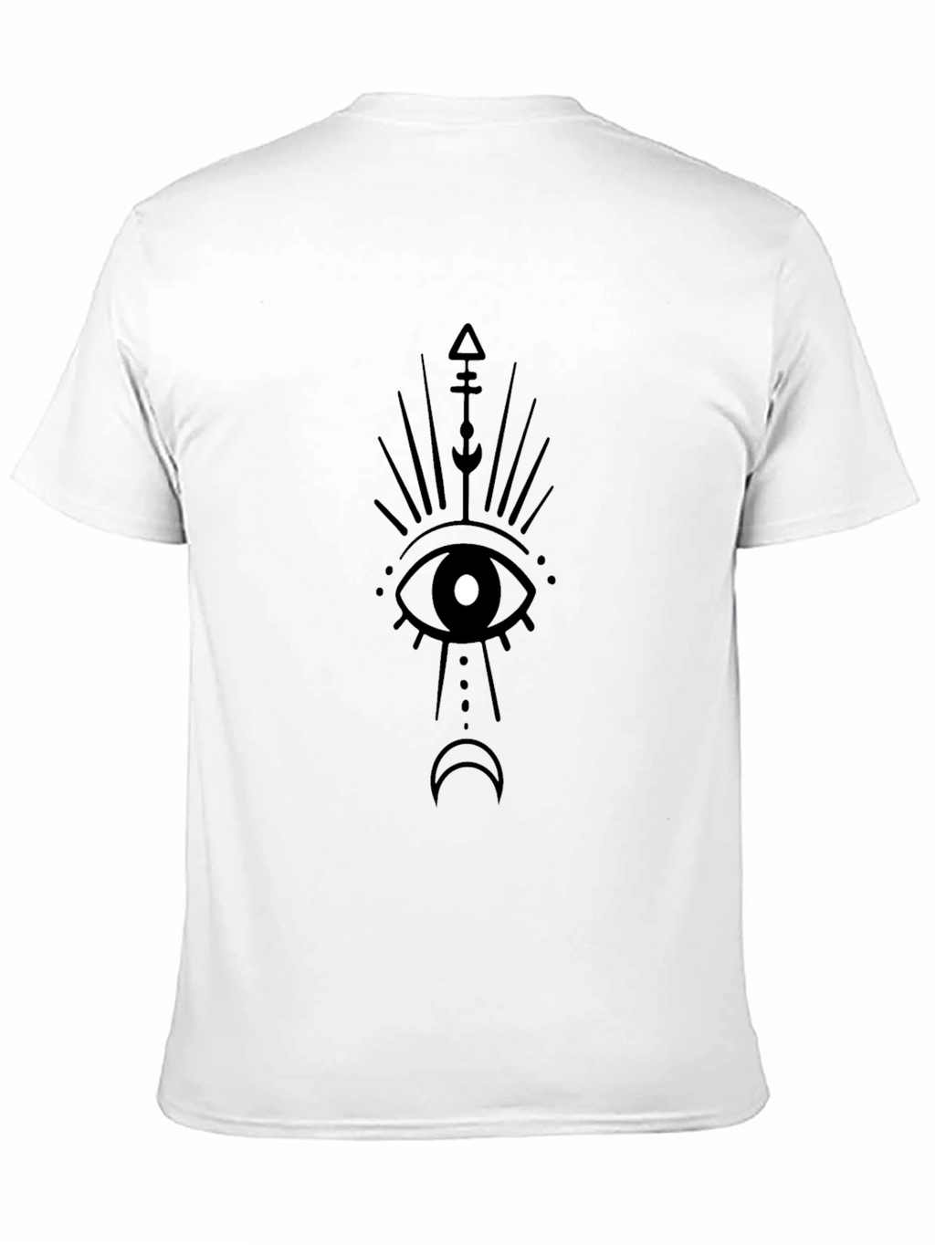 Mystic Eye Graphic Tee - Unisex Black T-Shirt