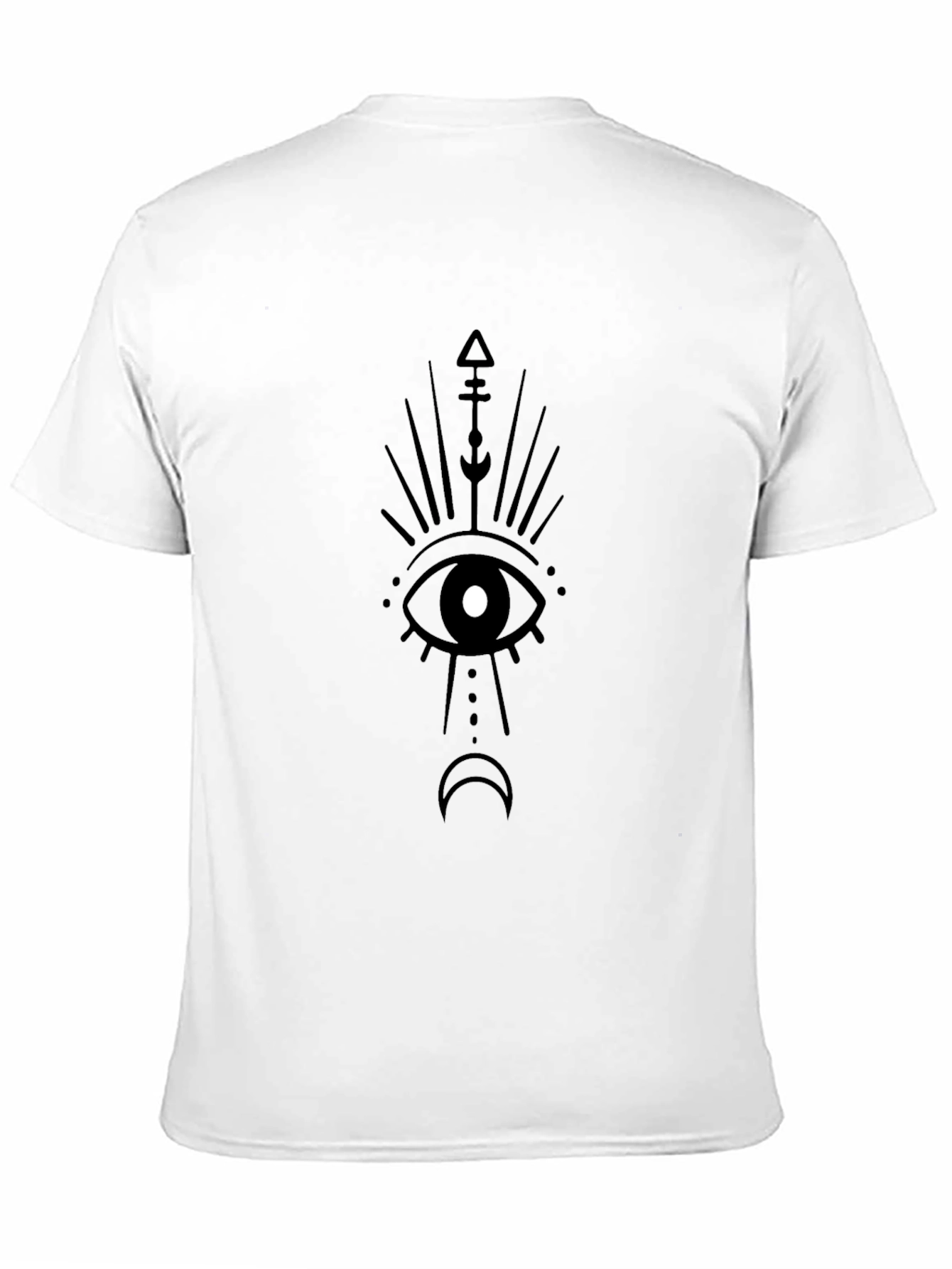 Mystic Eye Graphic Tee - Unisex Black T-Shirt
