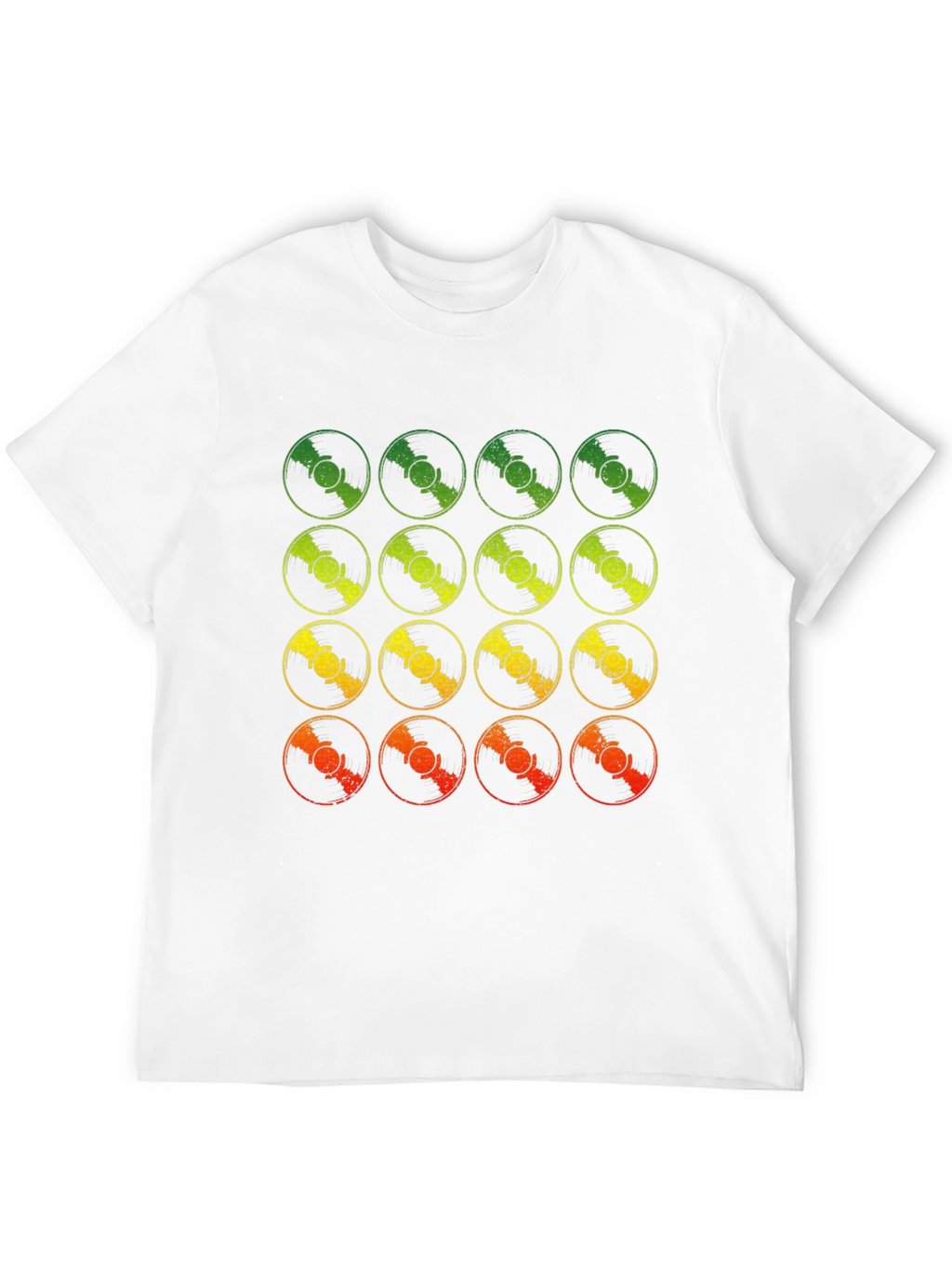 Retro Vinyl Record Fade T-Shirt