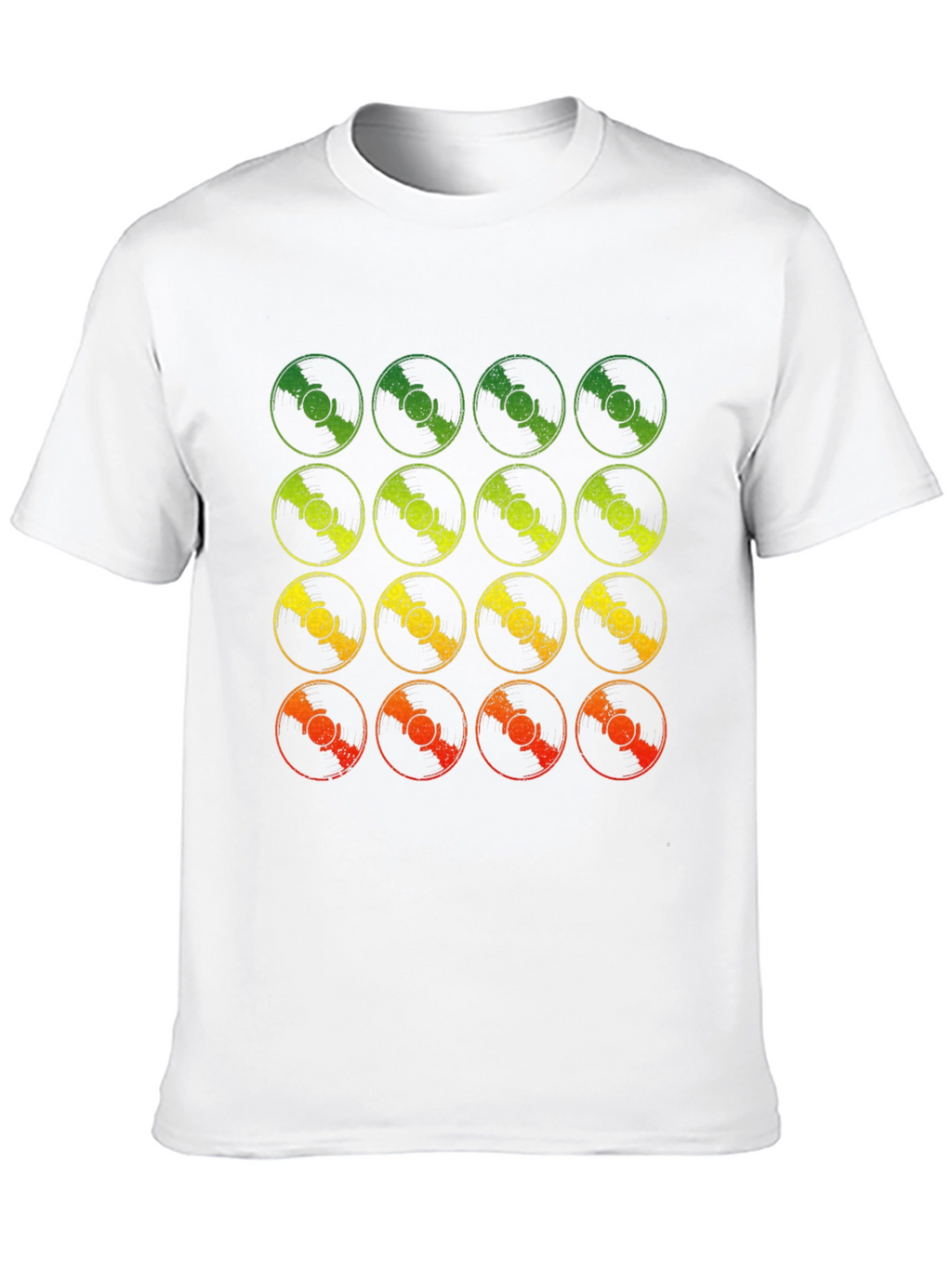 Retro Vinyl Record Fade T-Shirt