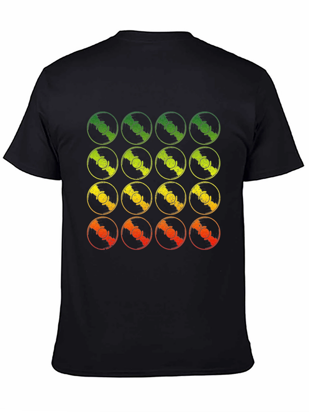 Retro Vinyl Record Fade T-Shirt