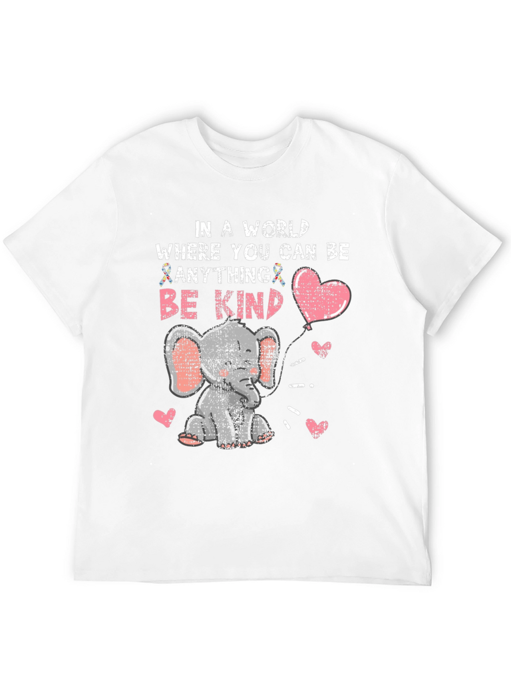 Kind Elephant Autism Awareness T-Shirt