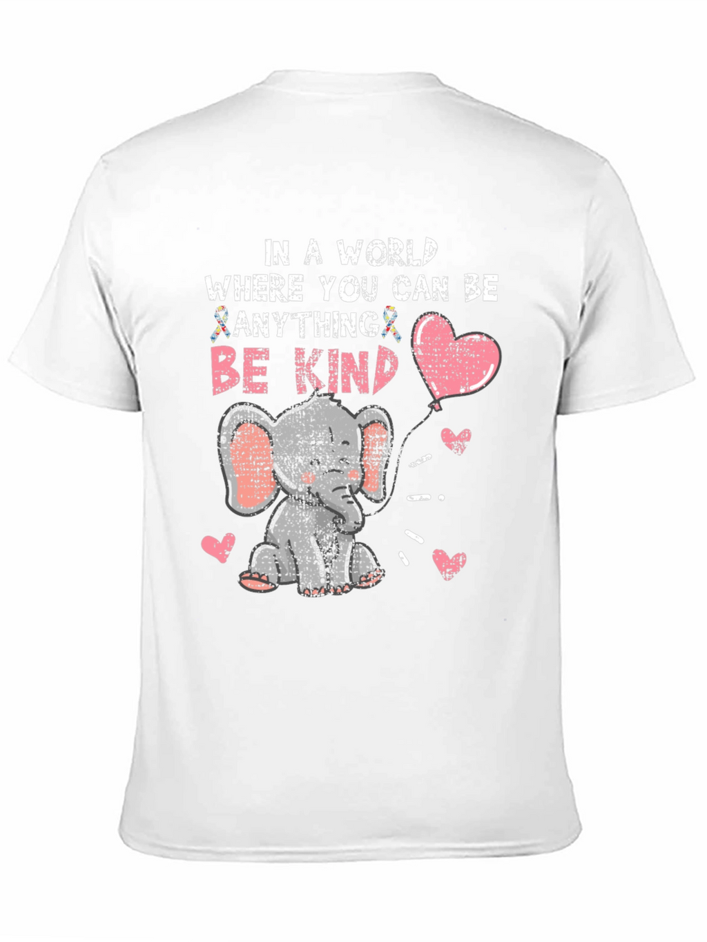 Kind Elephant Autism Awareness T-Shirt