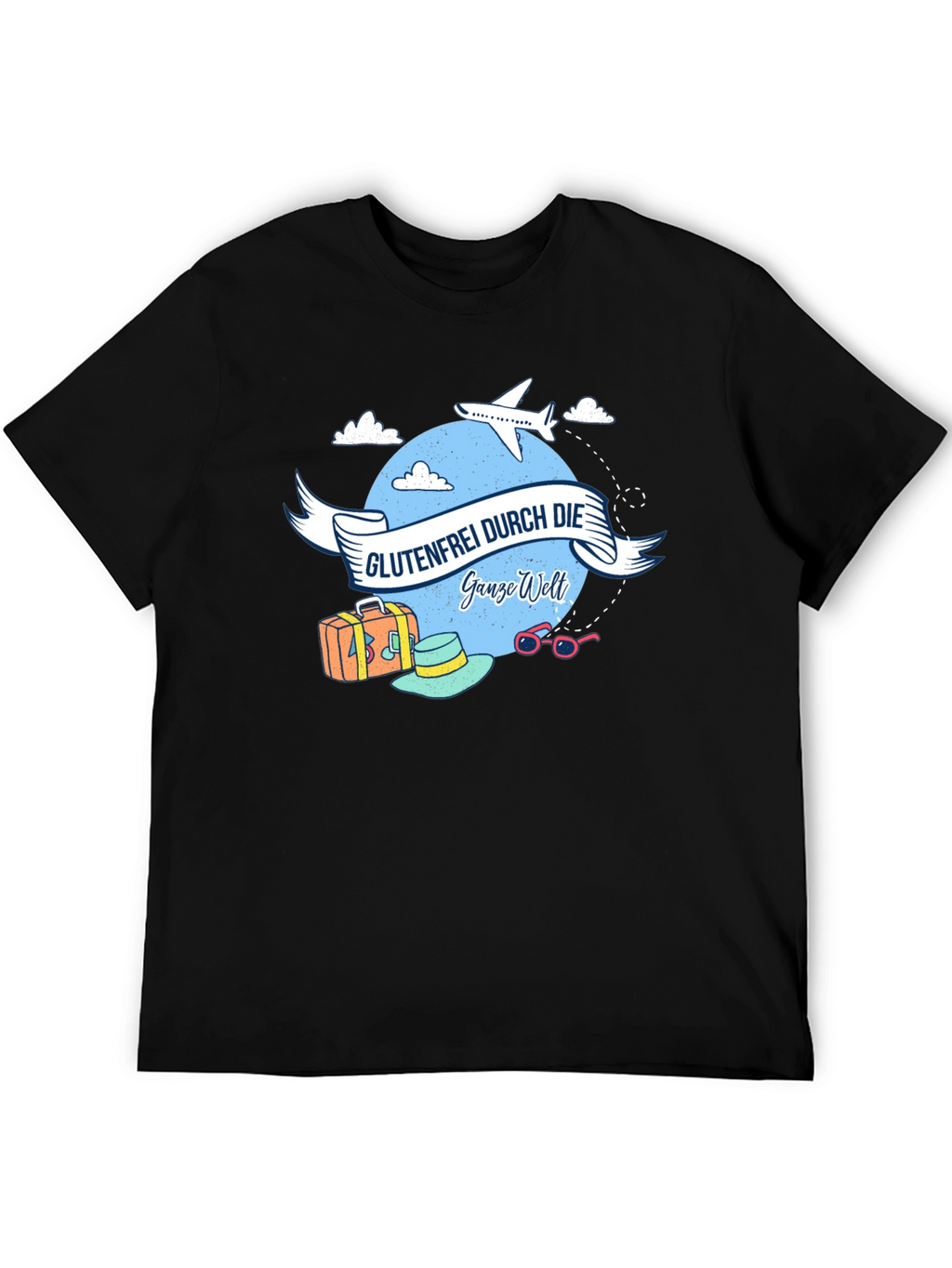 Glutenfrei Durch Die Ganze Welt T-Shirt