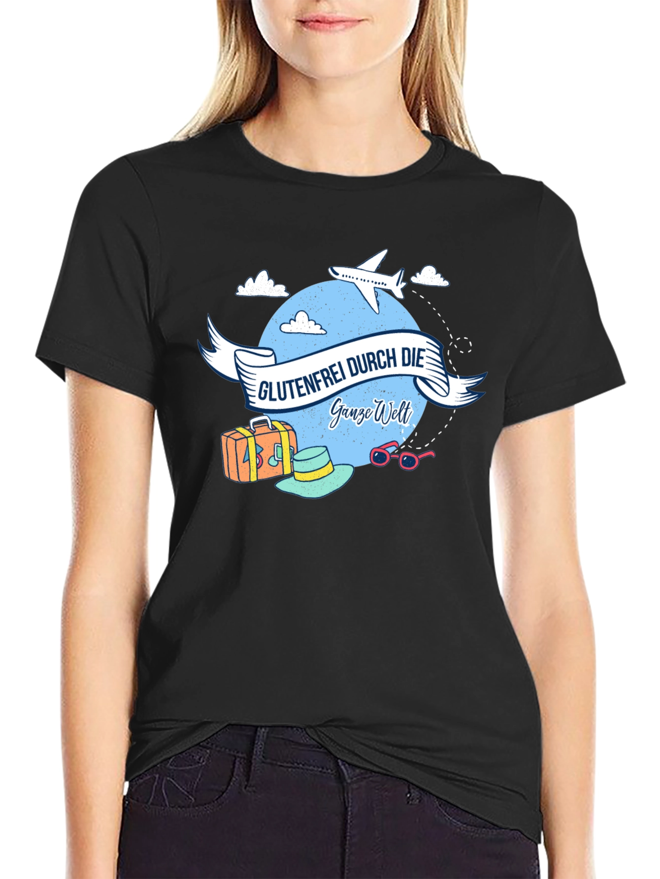 Glutenfrei Durch Die Ganze Welt T-Shirt