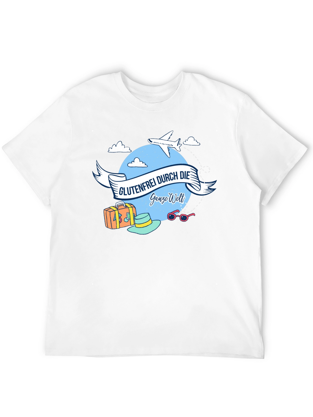 Glutenfrei Durch Die Ganze Welt T-Shirt