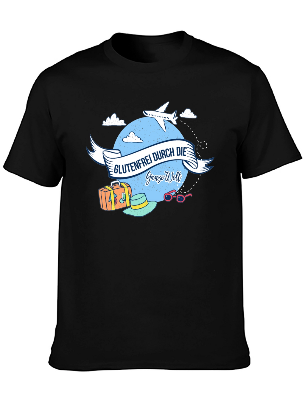 Glutenfrei Durch Die Ganze Welt T-Shirt
