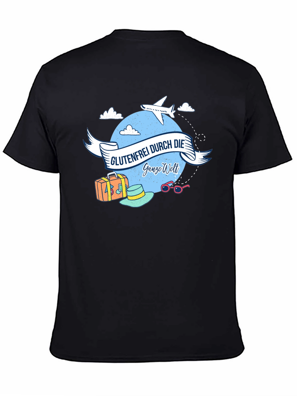 Glutenfrei Durch Die Ganze Welt T-Shirt
