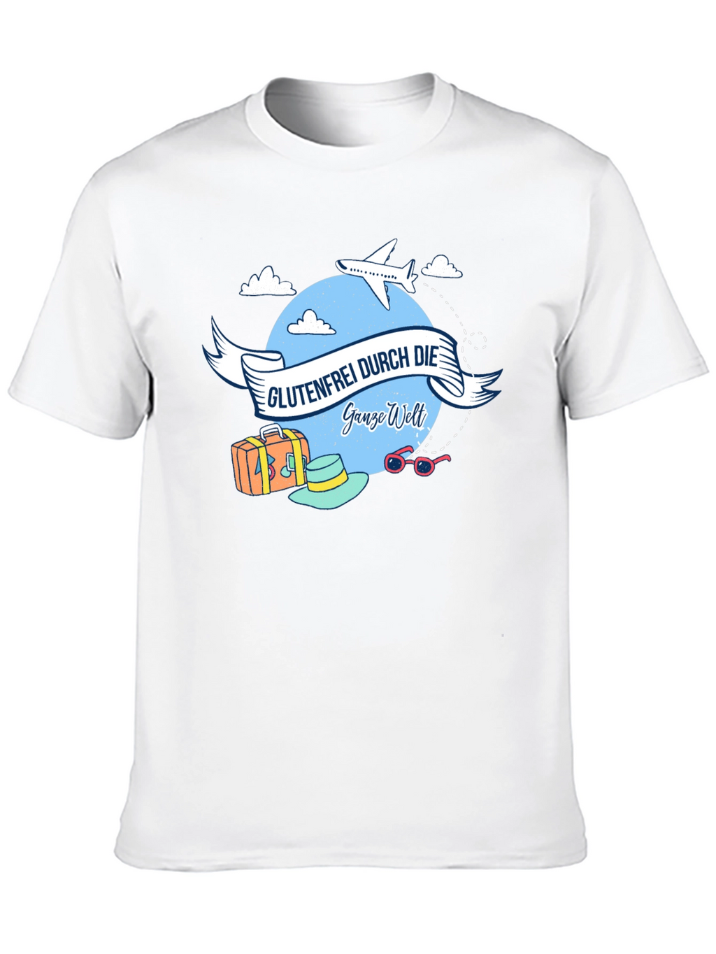 Glutenfrei Durch Die Ganze Welt T-Shirt