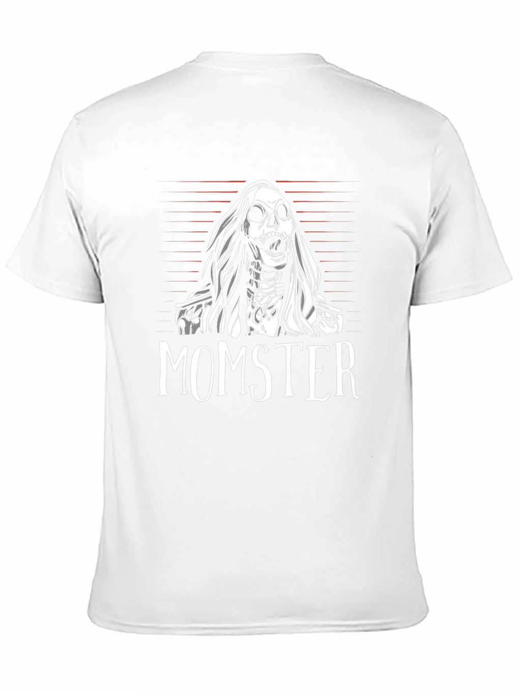 Momster Skeleton Graphic Black T-Shirt