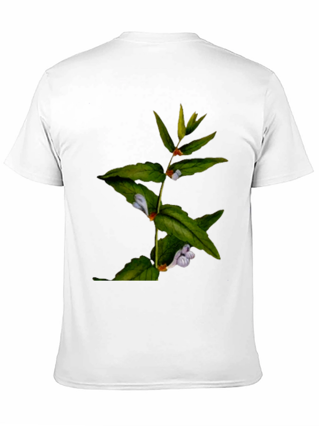 Botanical Print T-Shirt - Nature Inspired Design