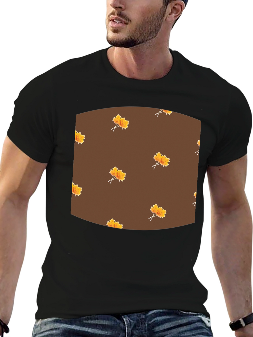 Autumn Leaves T-Shirt - Stylish Casual Wear