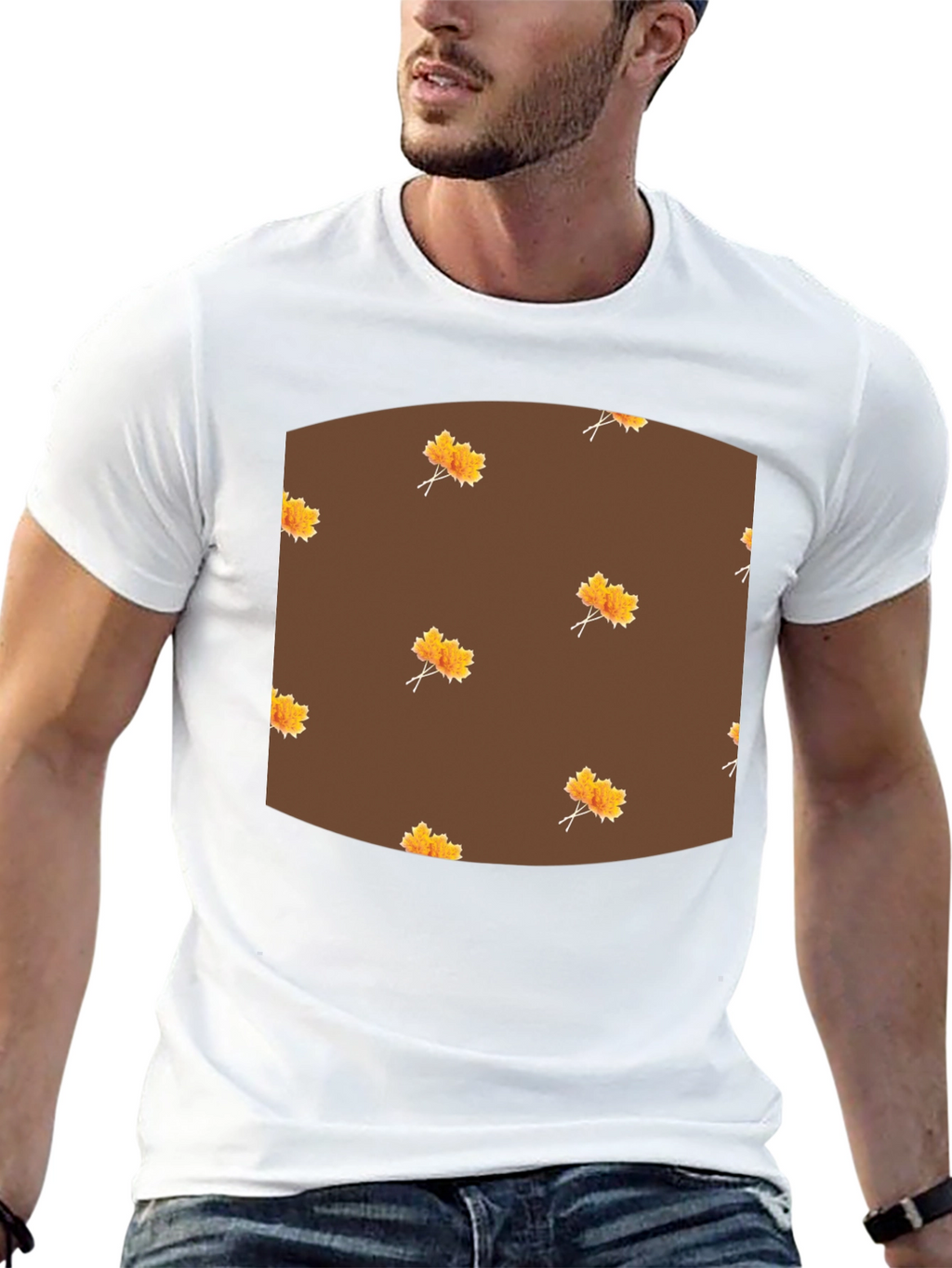Autumn Leaves T-Shirt - Stylish Casual Wear
