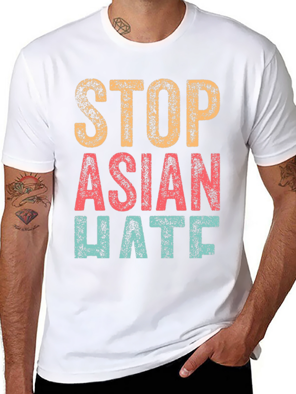 Stop Asian Hate T-Shirt Equality Tee