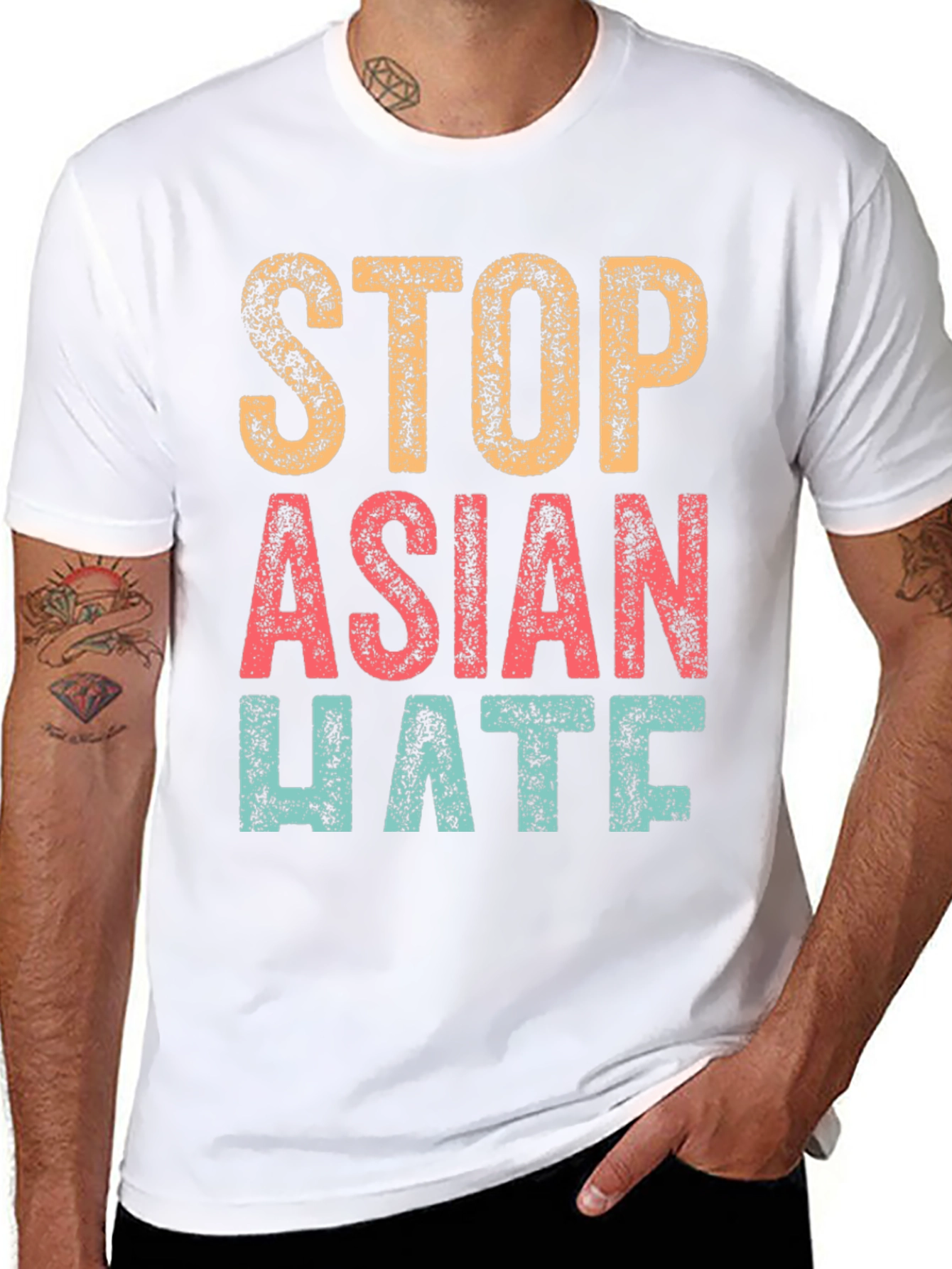 Stop Asian Hate T-Shirt Equality Tee