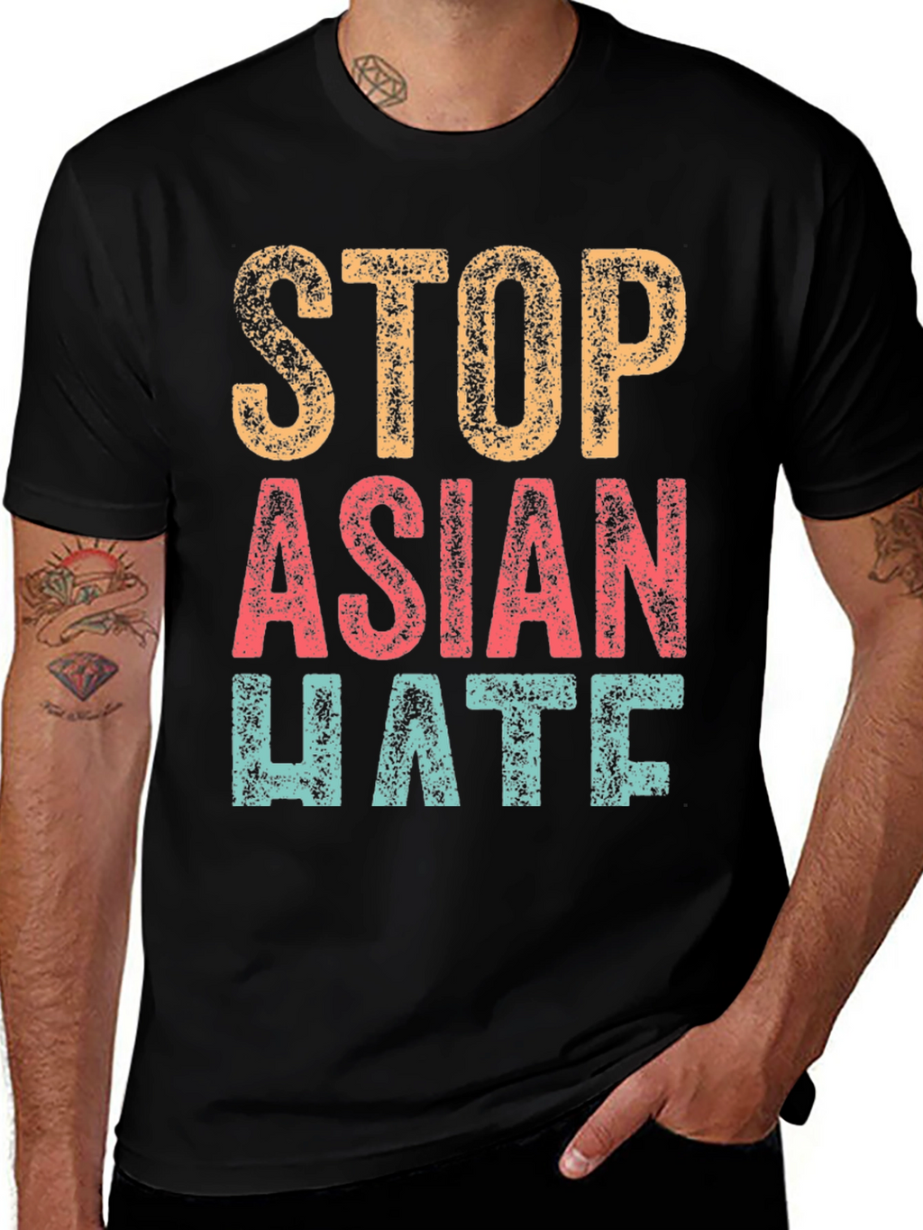 Stop Asian Hate T-Shirt Equality Tee