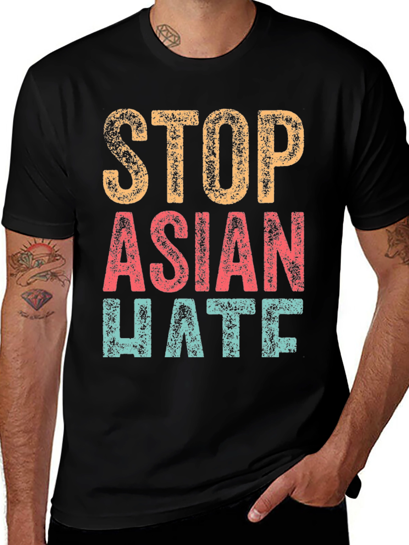Stop Asian Hate T-Shirt Equality Tee