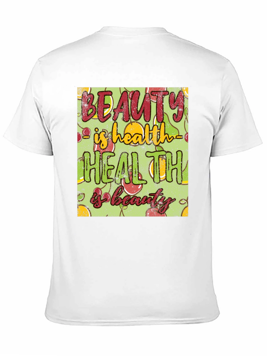 Beauty is Health T-Shirt - Wellness Graphic Tee
