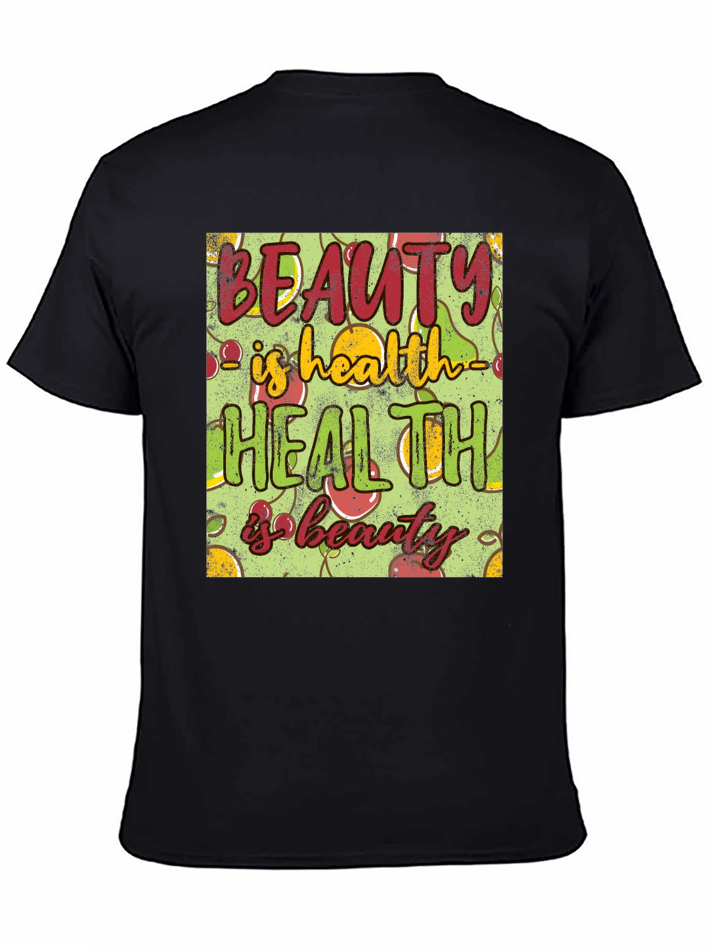 Beauty is Health T-Shirt - Wellness Graphic Tee