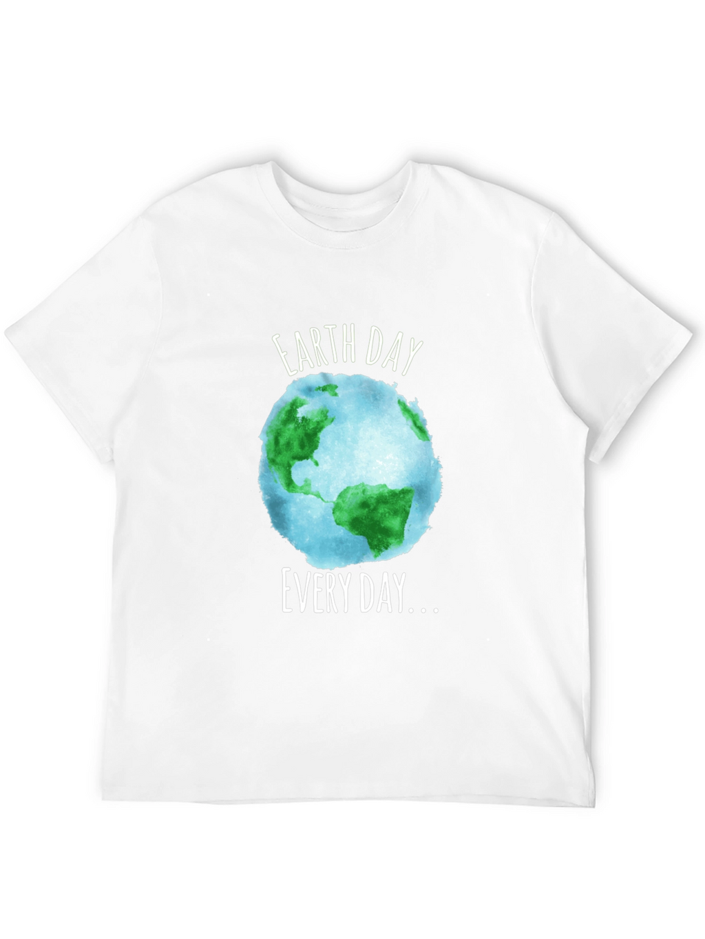 Earth Day Every Day T-Shirt - Black