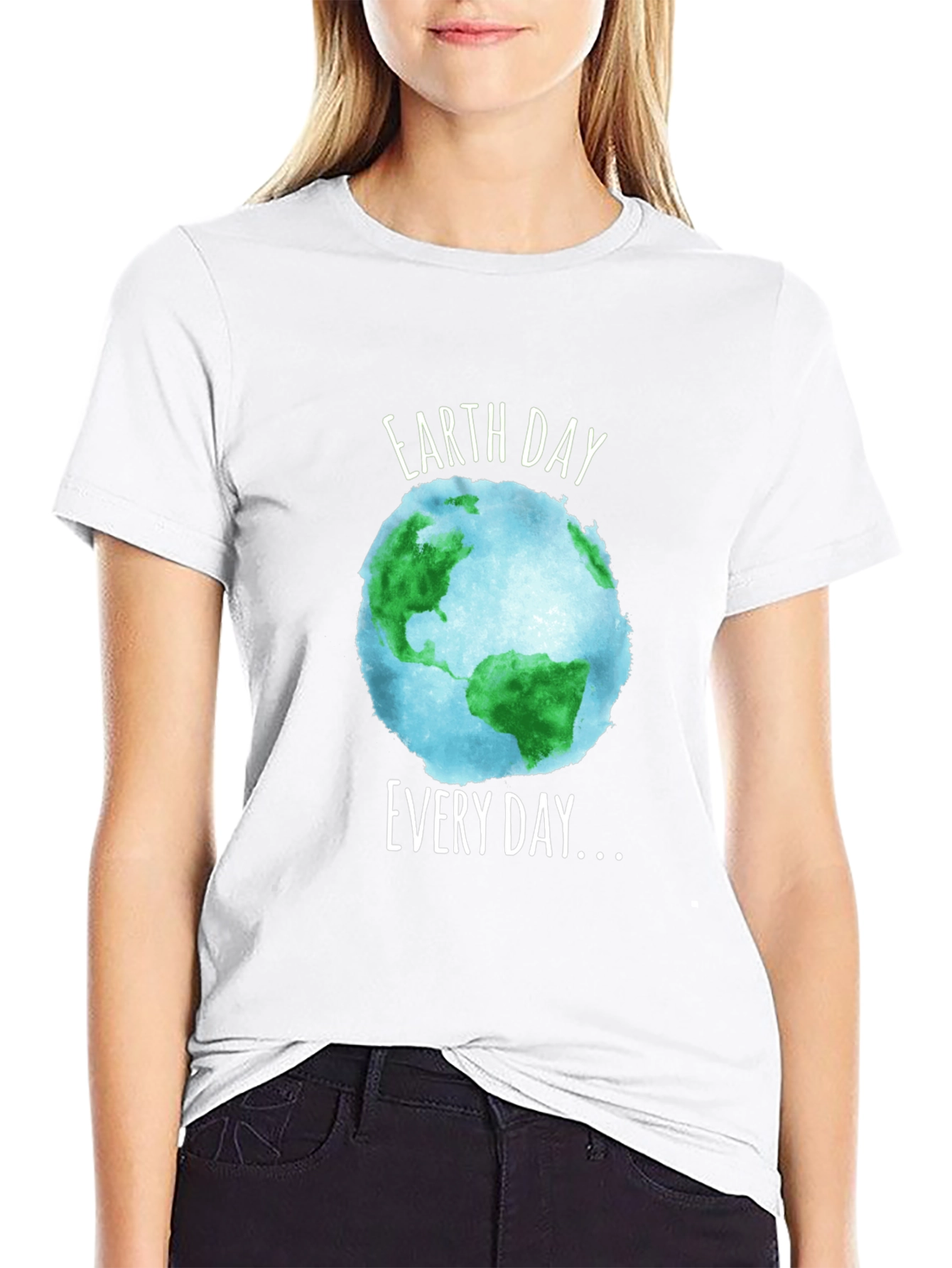 Earth Day Every Day T-Shirt - Black