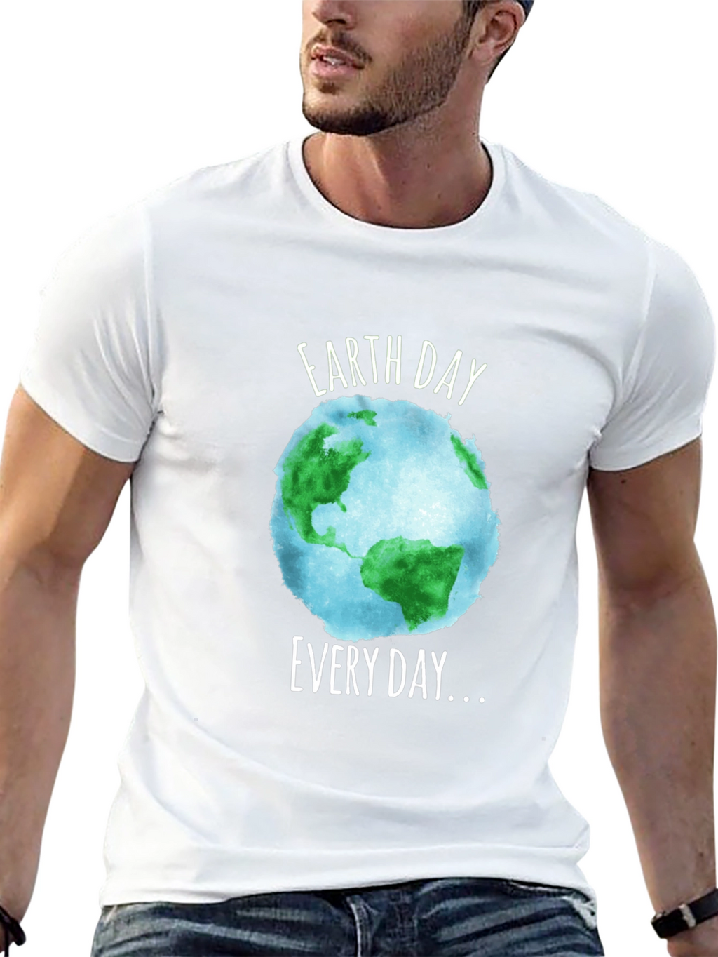 Earth Day Every Day T-Shirt - Black