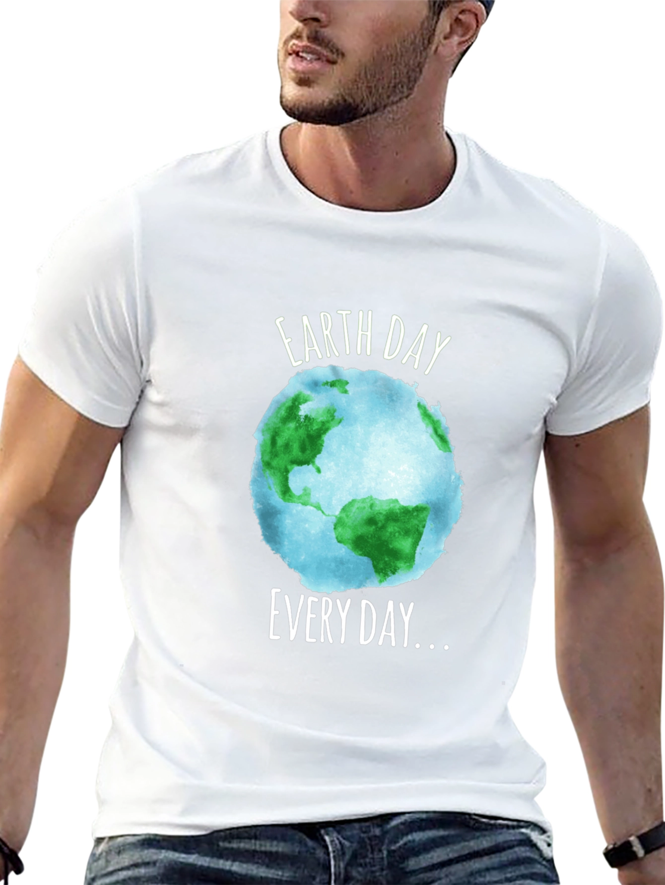 Earth Day Every Day T-Shirt - Black