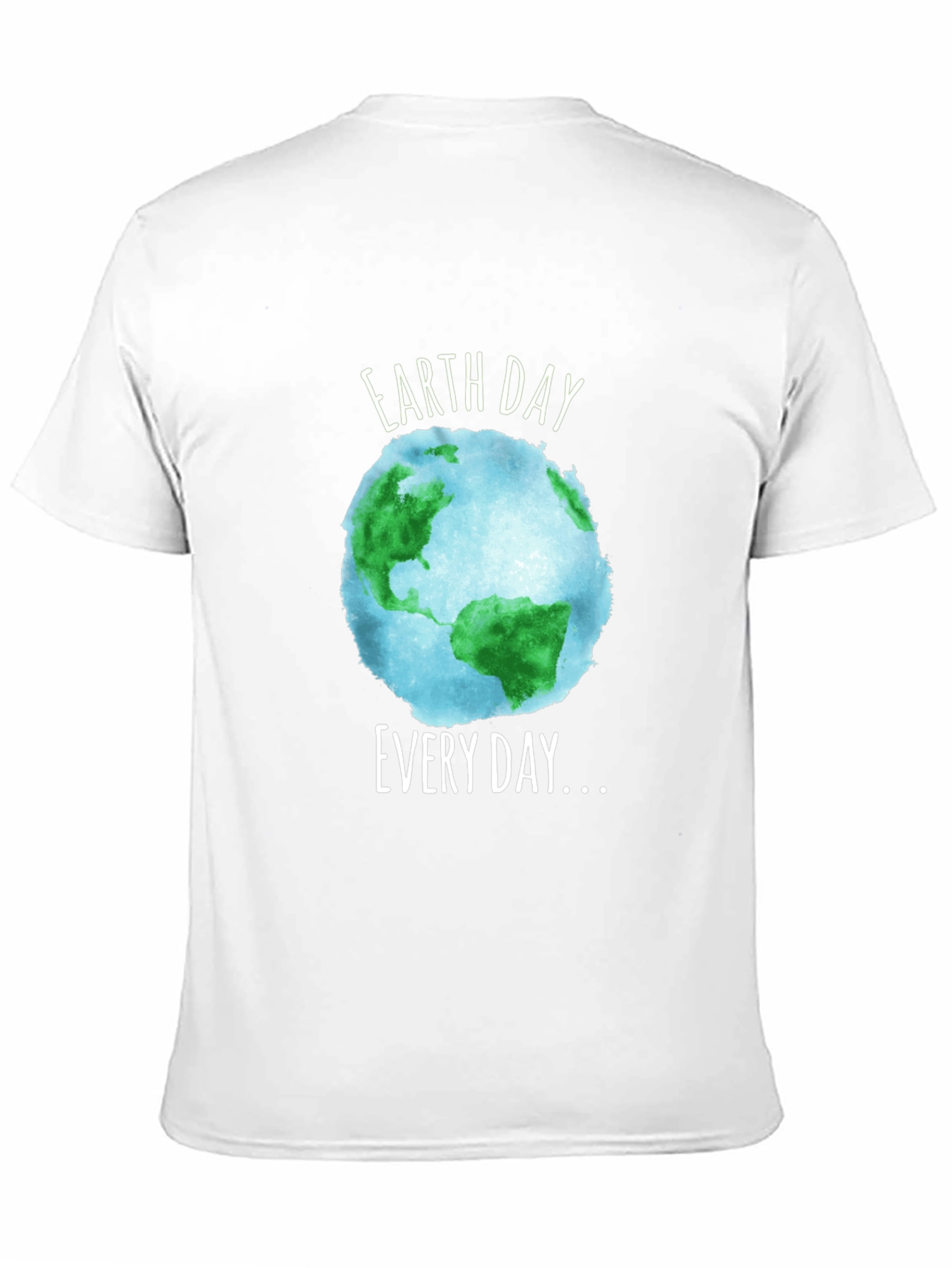 Earth Day Every Day T-Shirt - Black