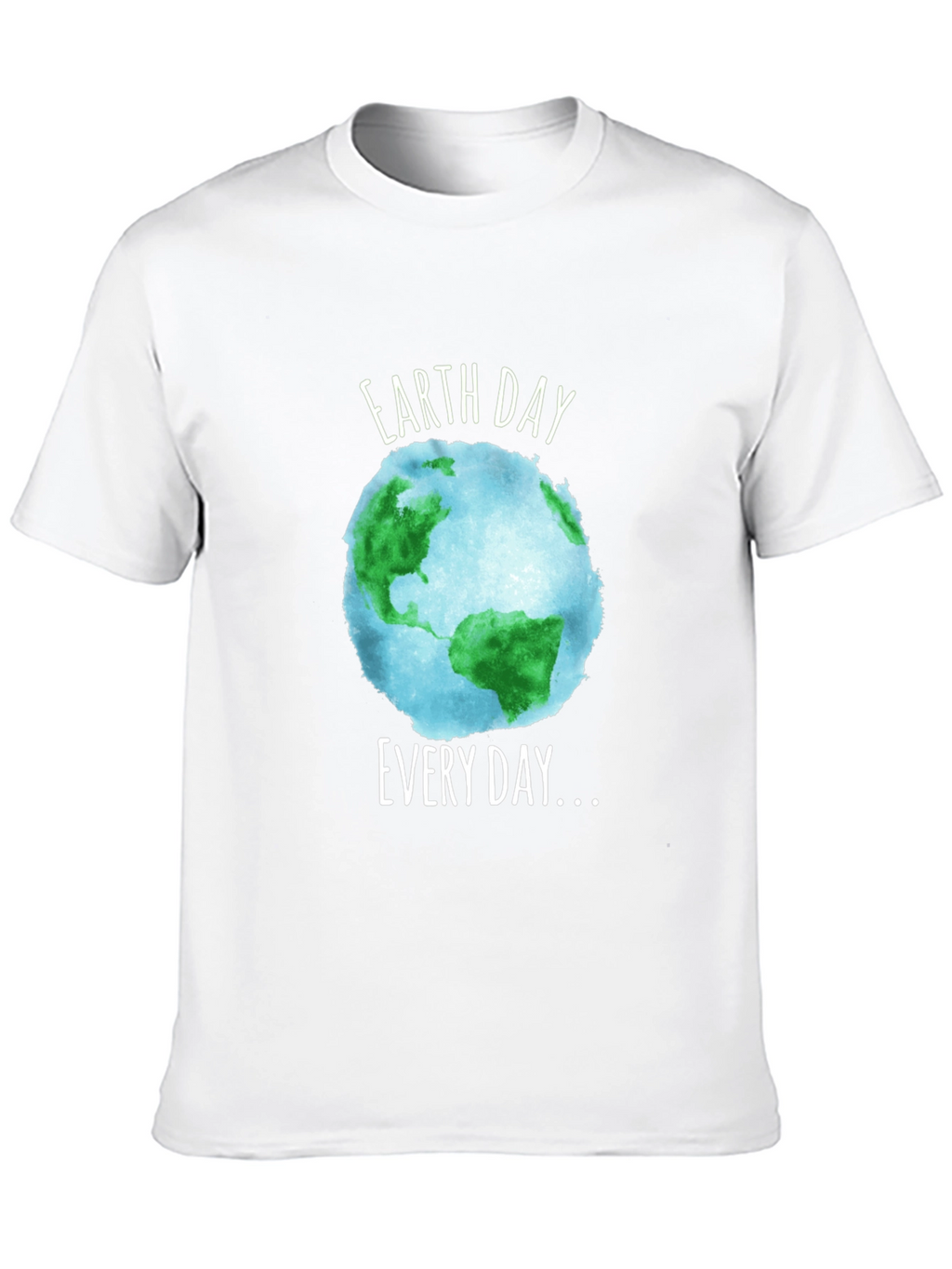 Earth Day Every Day T-Shirt - Black