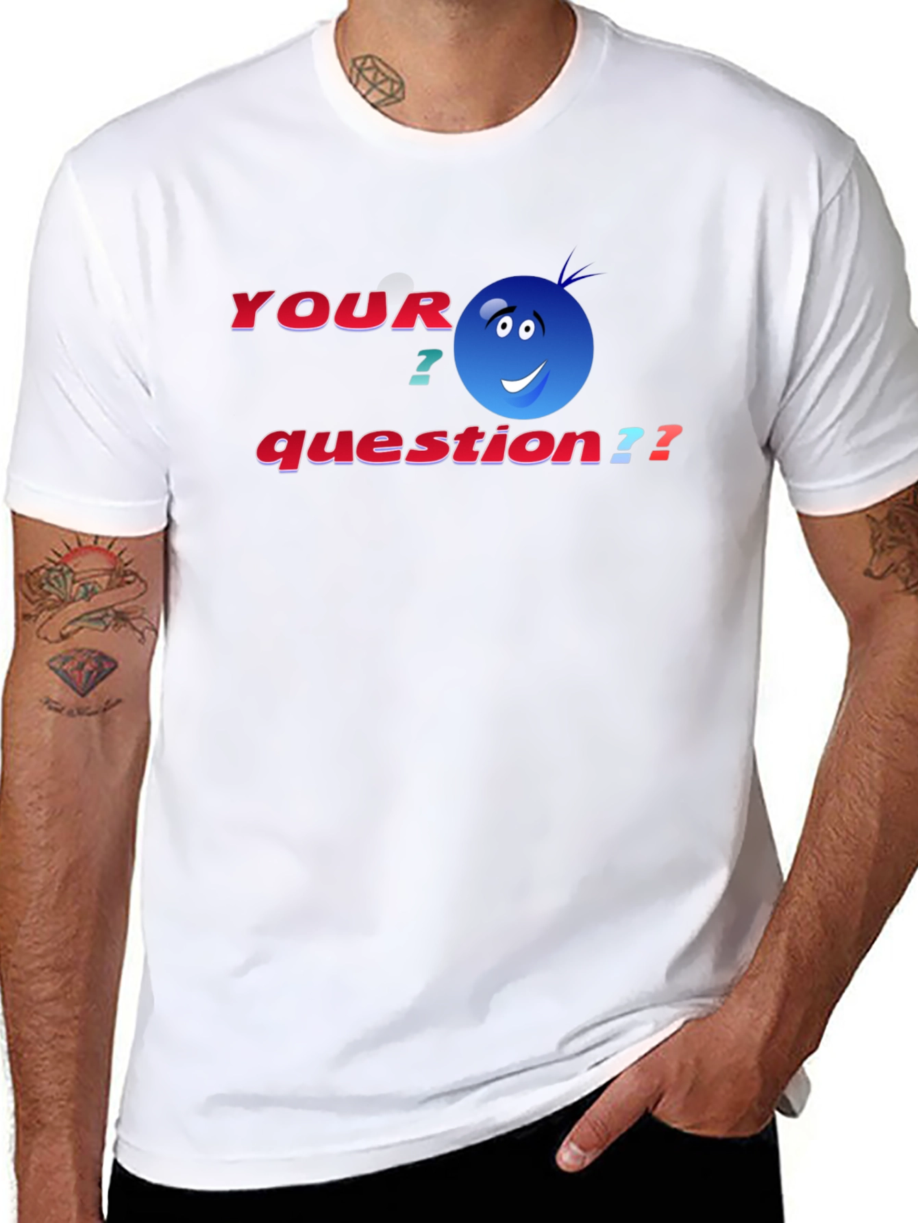 Your Question T-Shirt - Funny Graphic Tee