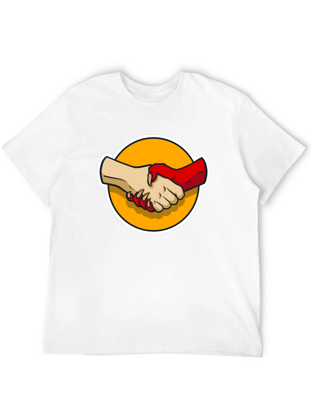 Devils Handshake Graphic Tee