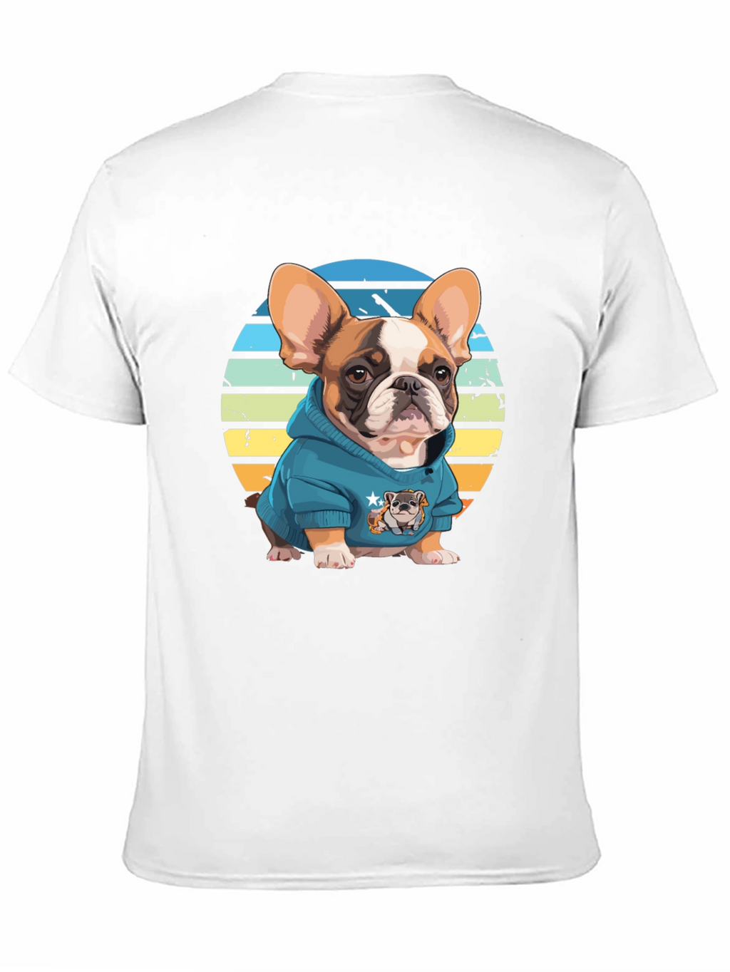 Cool Bulldog T-Shirt - Trendy Graphic Tee